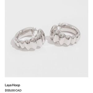 Silver Hoop Earrings